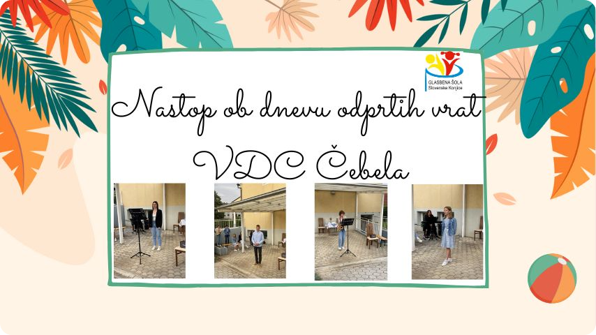 Nastop ob dnevu odprtih vrat VDC Čebela